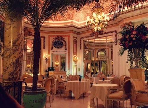 dietcrackcocaine:I saw the inside of the Ritz for once