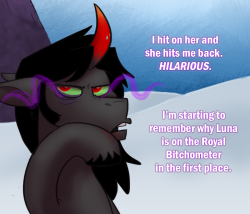 ask-king-sombra:  Four Princesses is just ridiculous.