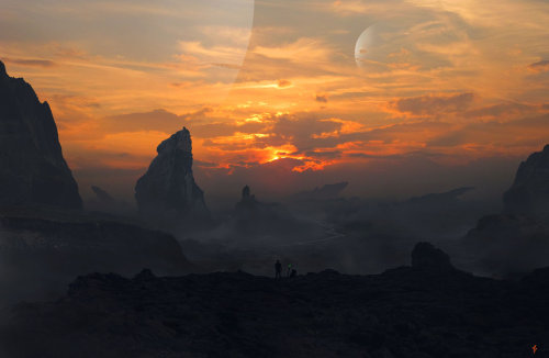 cinemagorgeous:  Art by Alberto Vangelista.