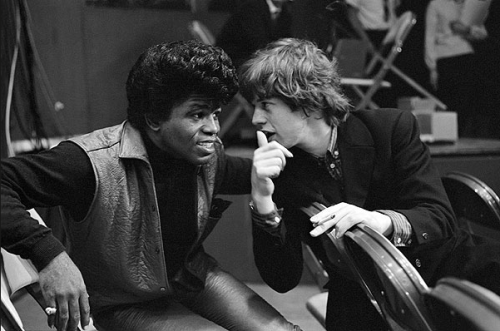 James Brown and Mick Jagger, 1964