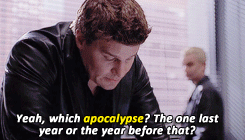 The Scoobies + Becoming Less And Less Impressed By The Imminent Apocalypse