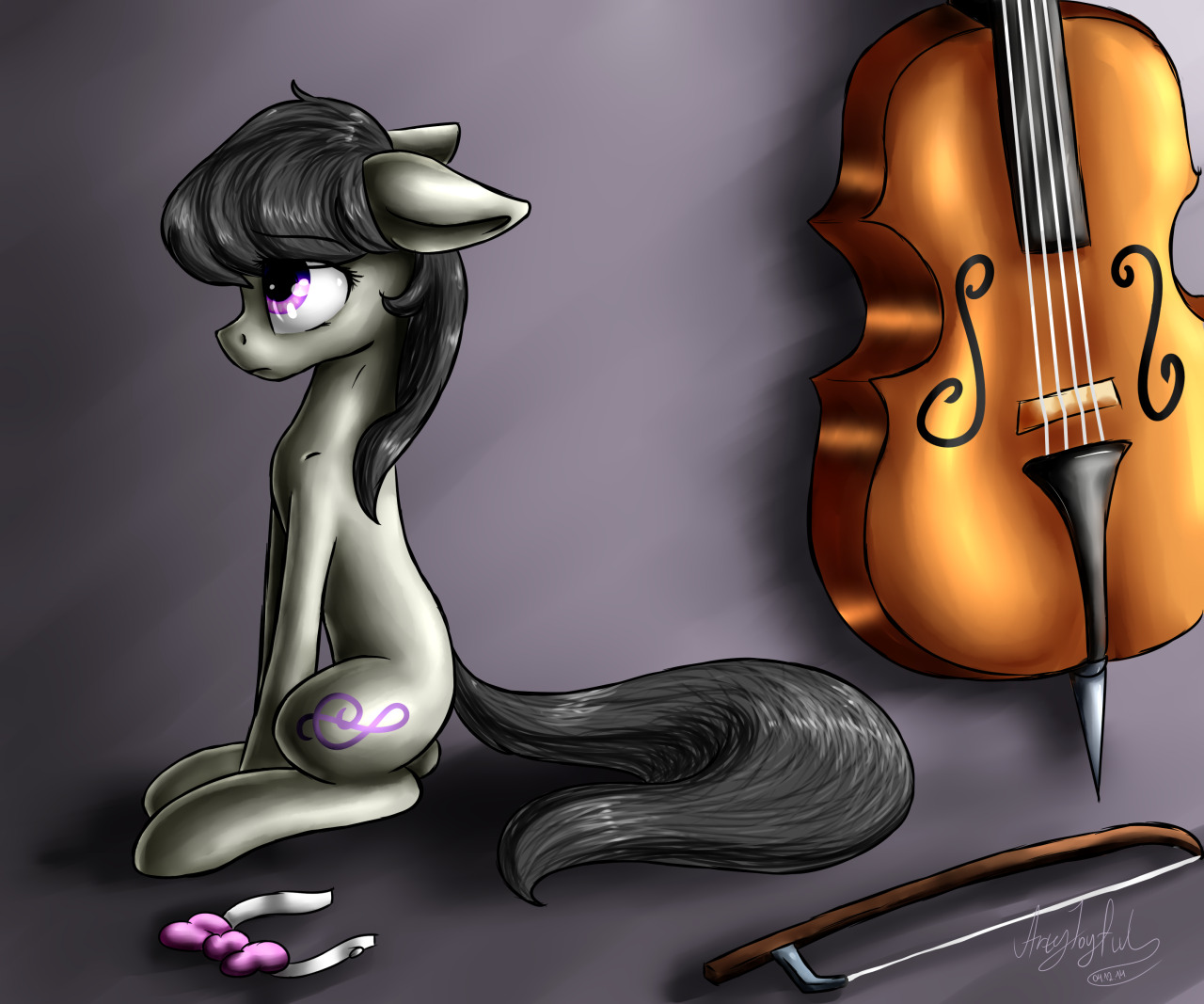mypantsrcool:  Octavia by ArtyJoyful  &lt;3