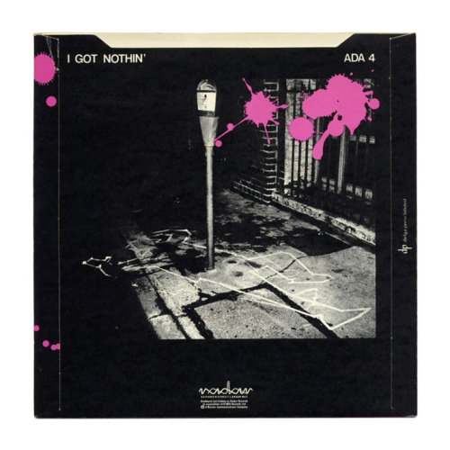 Barney Bubbles, album artwork for Iggy Pop &amp; James Williamson, 7″ Kill City / I Got Nothin&rsquo