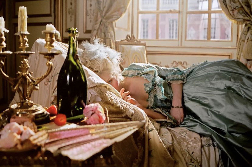 sofia coppola] — one scene while Marie Antoinette is getting...