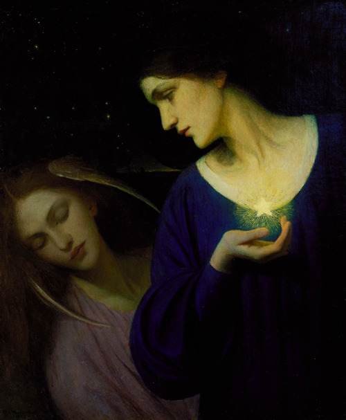 arsarteetlabore:Mary L. Macomber, Night and her Daughter Sleep (1902)