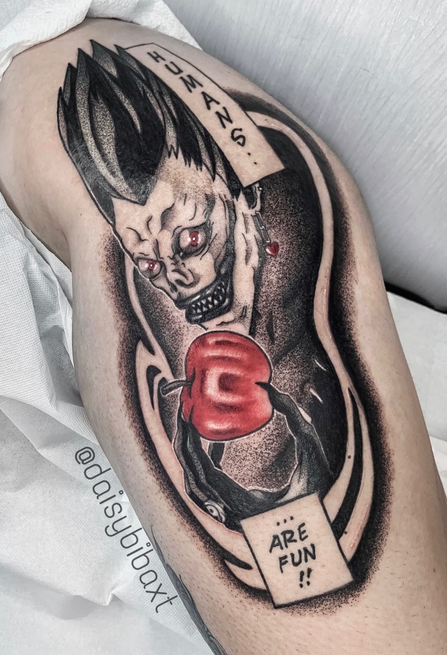 Dead Set Ink  Did you know Shinigami love apples Ryuk  Facebook