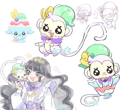 Mahou Furbies — ✨Hirogaru Sky! Precure concepts I did this