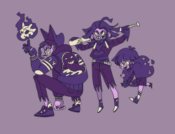 sablingart: Gastly family again!