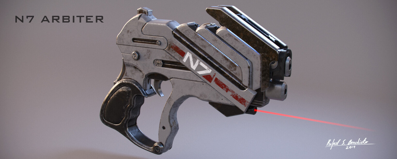 theartofmany:  Artist: Rafael BenedictoTitle:  Commander Shepard“I am a big fan