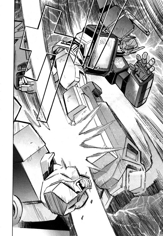 tfwiki:  Today’s aesthetic: Optimus Prime completely wrecking Megatron’s shit