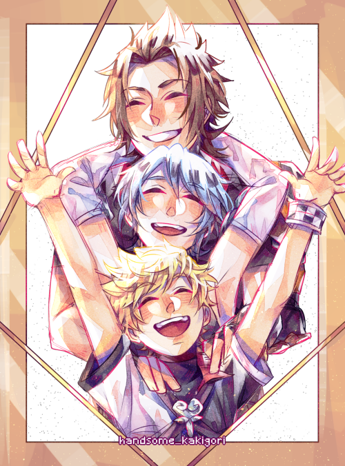 handsome-kakigori:  [The Wayfinder Trio]My children who deserve all the great things in this world 💙✨