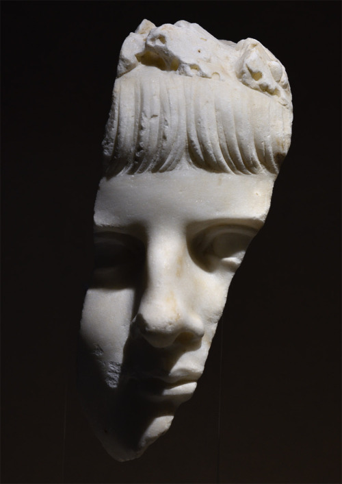 marmarinos:Fragments of the face of Caligula. Ancient Roman sculpture, dated to c. 38 CE during his 