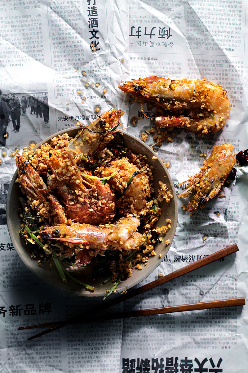 foodopia:  Typhoon-Shelter Garlic Shrimp