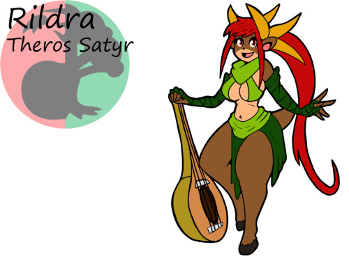 Rildra, Multiverse MinstrelA wandering bard of Theros, Rildra travelled the realm as a devout and fa