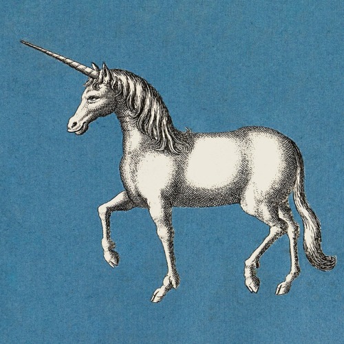 clawmarks:A unicorn. Cut-out engravings pasted onto paper - 17th c. - via Wellcome