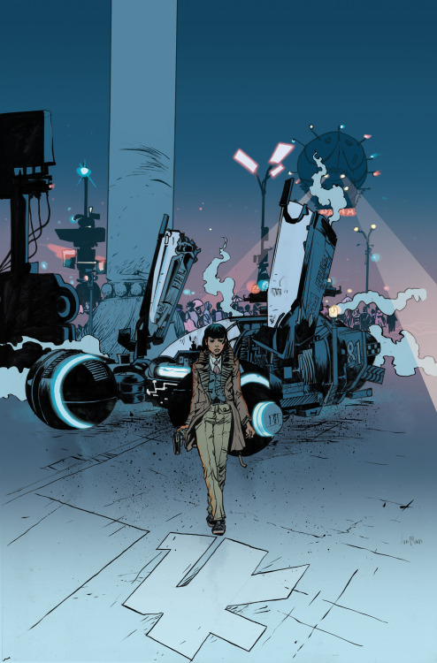 Works by Paul Pope colored by me.