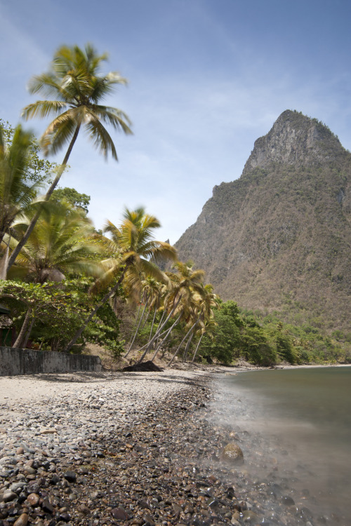 travelingcolors:  Malgretoute Beach | Saint Lucia (by Jérémy Rondan)