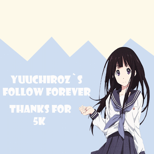 yuuchiroz: Hello minaa!! been a long time I don’t make a Follow Forever did you missed me? heh