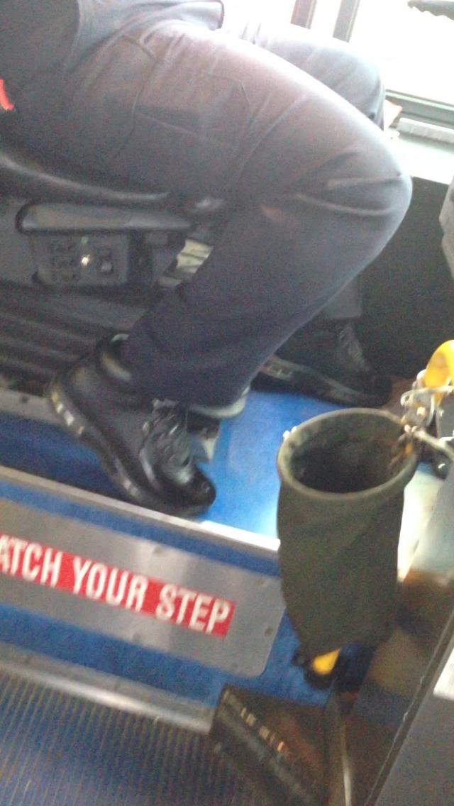 cakemountain:  chocolatetyne:  canigetbhindu:  My bus driver this morning. He was