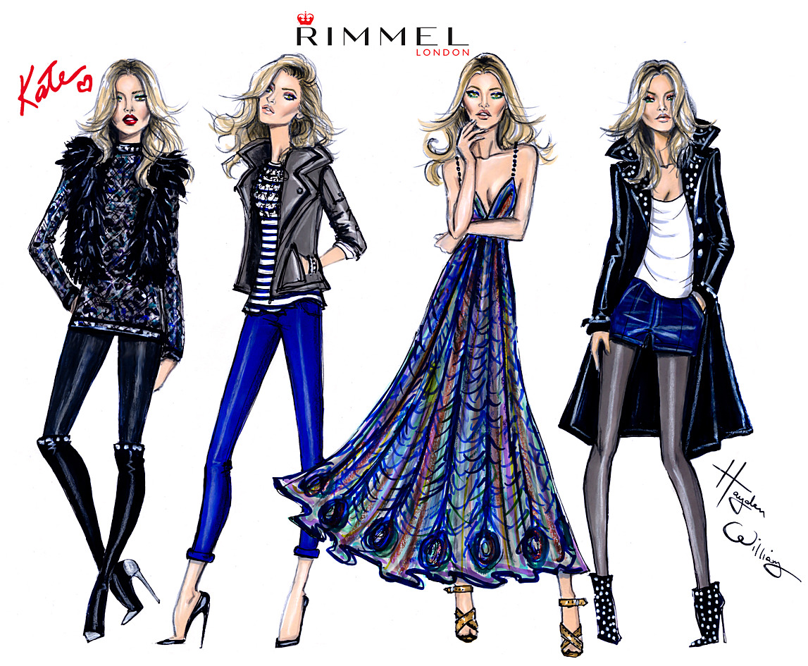 Hayden Williams Fashion Illustrations: Hayden Williams 2014