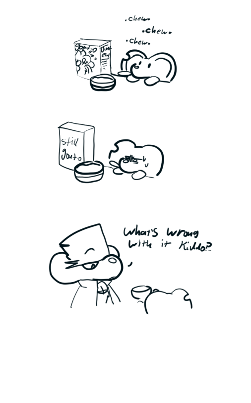 Elfilin Cant Taste Milk