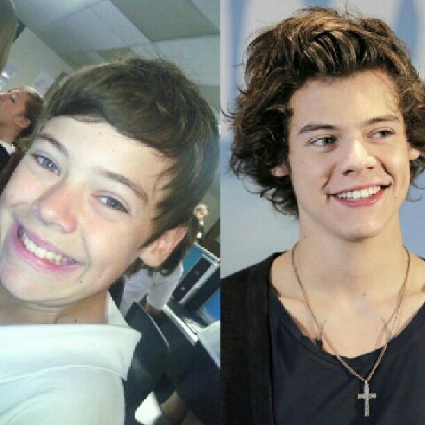 itsgottabeadirectioner:  Then &amp; Now: Harry Styles  #1D #OneDirection #HarryStyles