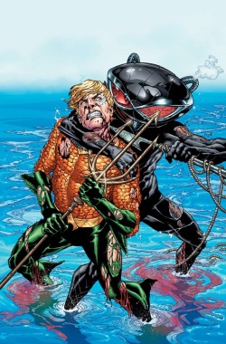 league-of-extraordinarycomics:  Aquaman vs