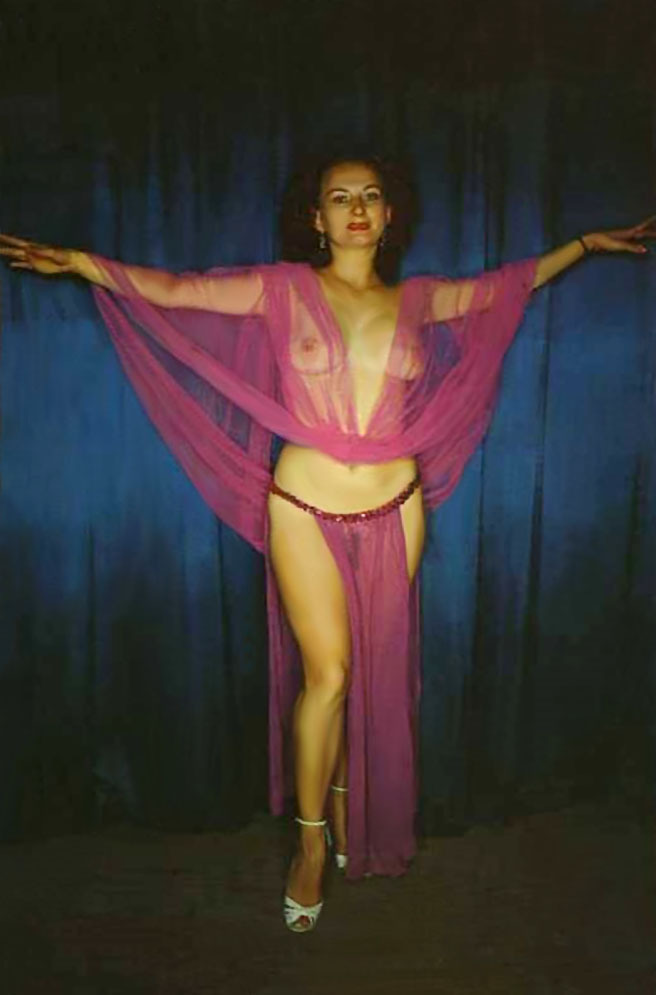 Yvette  As featured in the vintage &lsquo;Burlesque Historical Company&rsquo;