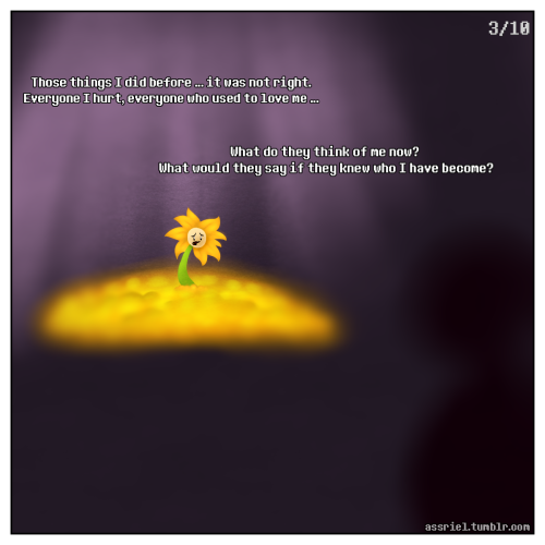 sleufoot:assriel:Frisk: “I can’t talk” Asriel: “STOP LOOKING AT ME” (My first official post for Ask Assriel)Here it is, Ask Assriel! In this blog Asriel is restored but is a bit grouchy. He acts tough and pretends to be a badass. He also loves