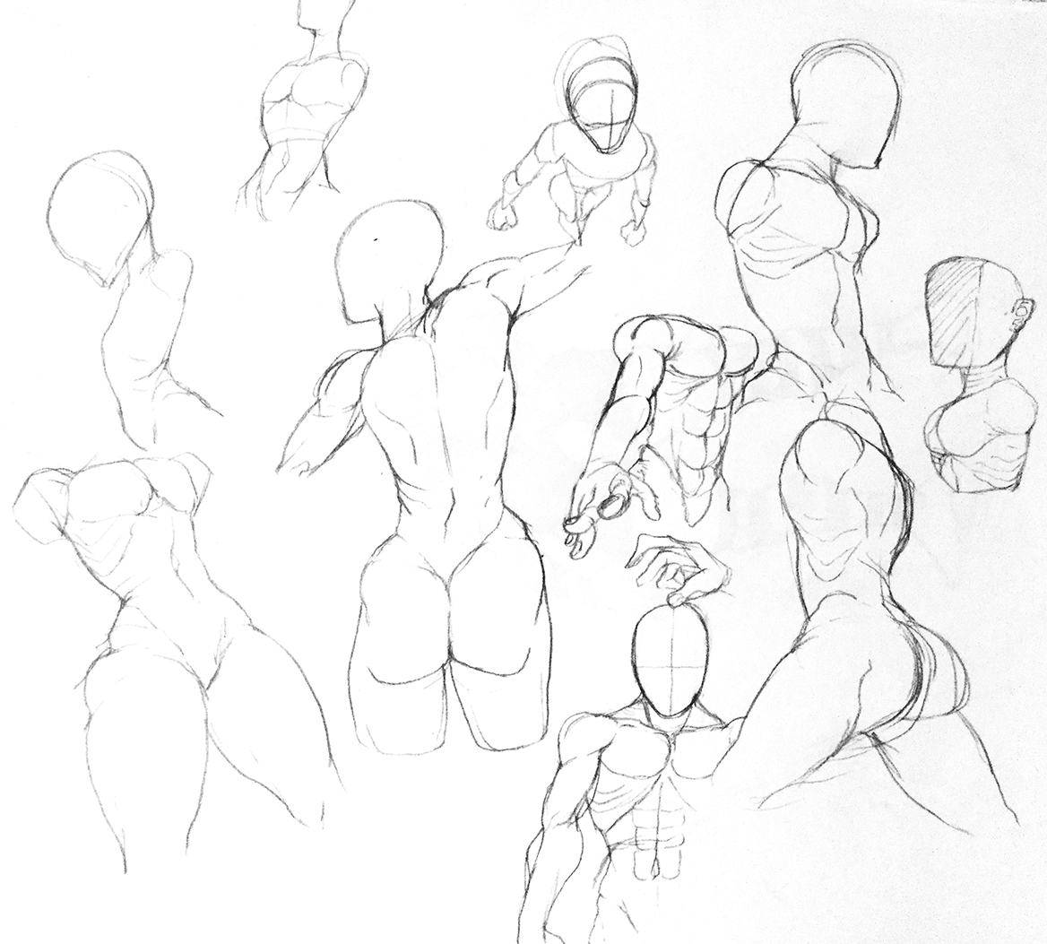 palmofthelefthandblack: moccafiend:   Figure Drawings Sketch Dump. First to get the