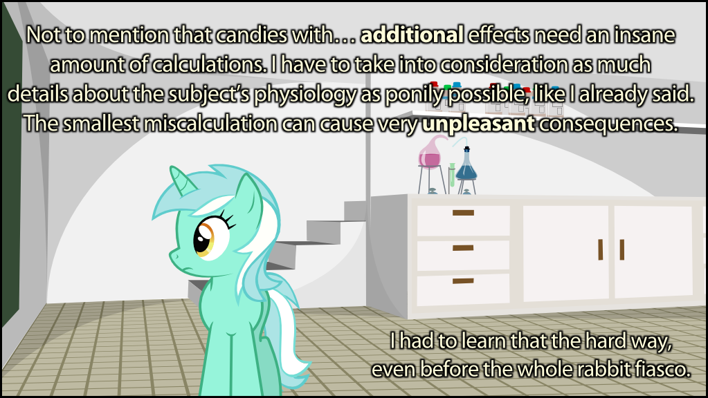 heartstringscomic:  Finally, in the lab.  xD Oh Bon-bon~ :3