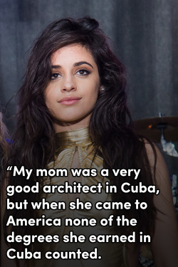 the-movemnt:  In a passionate, powerful essay, Fifth Harmony’s Camila Cabello has told her story of immigrating to the United States from Cuba with her family. During an election season where xenophobia has run rampant, her story comes at the perfect