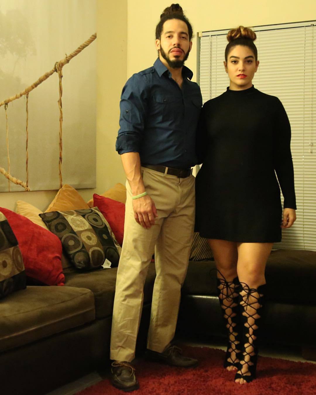 nadiaaboulhosn:  Happy New Year from our top buns to yours. 👫 #2016