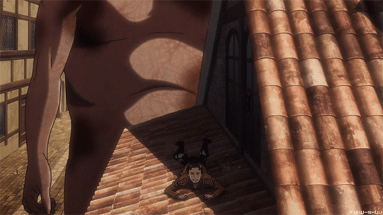 SnK Season 3 Episode 15: Araki Titan’s DebutMore Gifsets