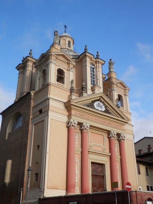 Chiesa dei Santi Bernardino e Rocco, Chieri, project by Bernardo Antonio Vittone and Mario Ludovico 