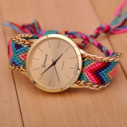 weave cord watch