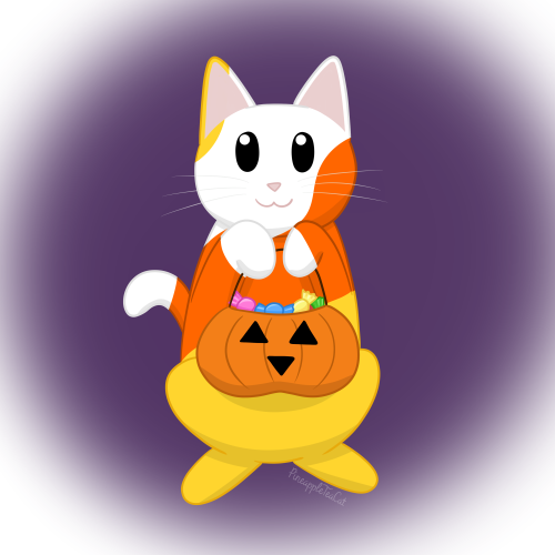 Catober Day 31: Candy CatHAPPY HALLOWEEN!! Patreon | Ko-fi