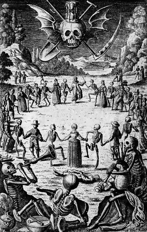chrisgoesrock: “Danse Macabre” - Woodcut by Hans Holbein, year 1526