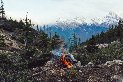 Resolute Mountain. Alberta, Canada. 