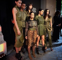 Whitegirlsaintshit:  K1Mkardashian:  Kimkanyekimye:  Kim And The Balmain Army Arrive