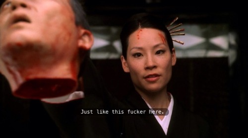 wordswithoutlanguage: Lucy Liu in Kill Bill (2003)