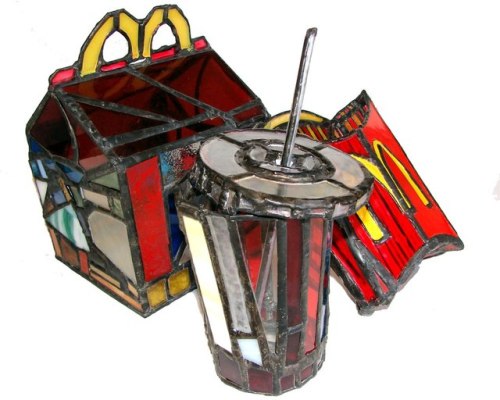 randomitemdrop - Item - stained glass Happy Meal for creatures that...