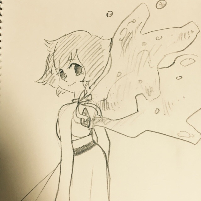 kanna620:  space race見て泣いた…。英語理解出来てないかもしれないけれど。ラピスラズリみたいに羽を作って飛んでいくことは出来ないんだろうか。そういう問題じゃないのだろうか。スティーブンは本当に天使だなぁと思いました。優しい子だ。パールさん好き…すごく好きや…。