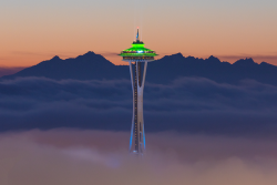 letkidsbekidsinc:  Seattle is ready for the Superbowl-Great photo by Matt McDonald…