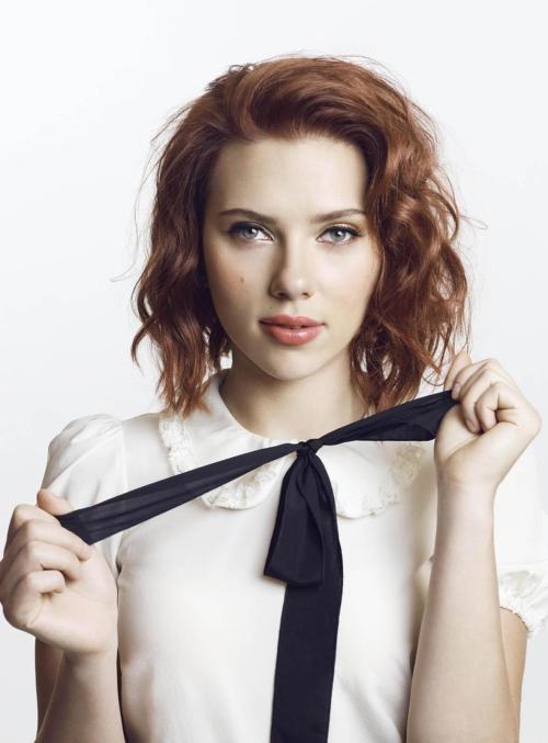 Porn ausbluten:  Scarlett Johansson by Nino Munoz photos