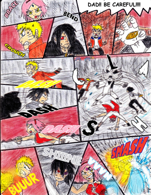 mrm64: Team 7 vs Momoshiki for 20 Years of Naruto, sorry for Tumblr’s poor quality of the rema