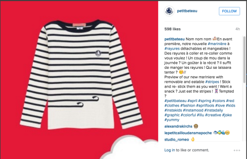 The Petit Bateau April’s Fool strategyDespite poor announcement timing, Hedi Slimane’s exiting Saint