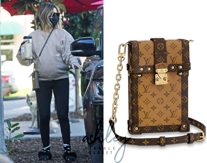 Louis Vuitton Monogram Black Vertical Trunk Pochette – The Closet