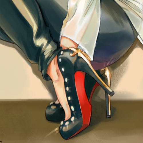 the-cinnaminion: Inspired by Cesare Paciotti’s “Lady D” court heels. This will be 