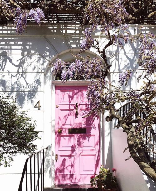 theiconcreative:  Morning from no . 4 this has to be the most gorgeous door in London - great shot @steffi_daydreamer 💕💕 by prettycitylondon http://ift.tt/1WbTyFi 